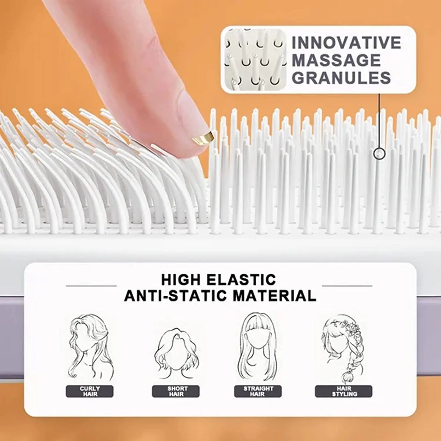 Self Cleaning Brush